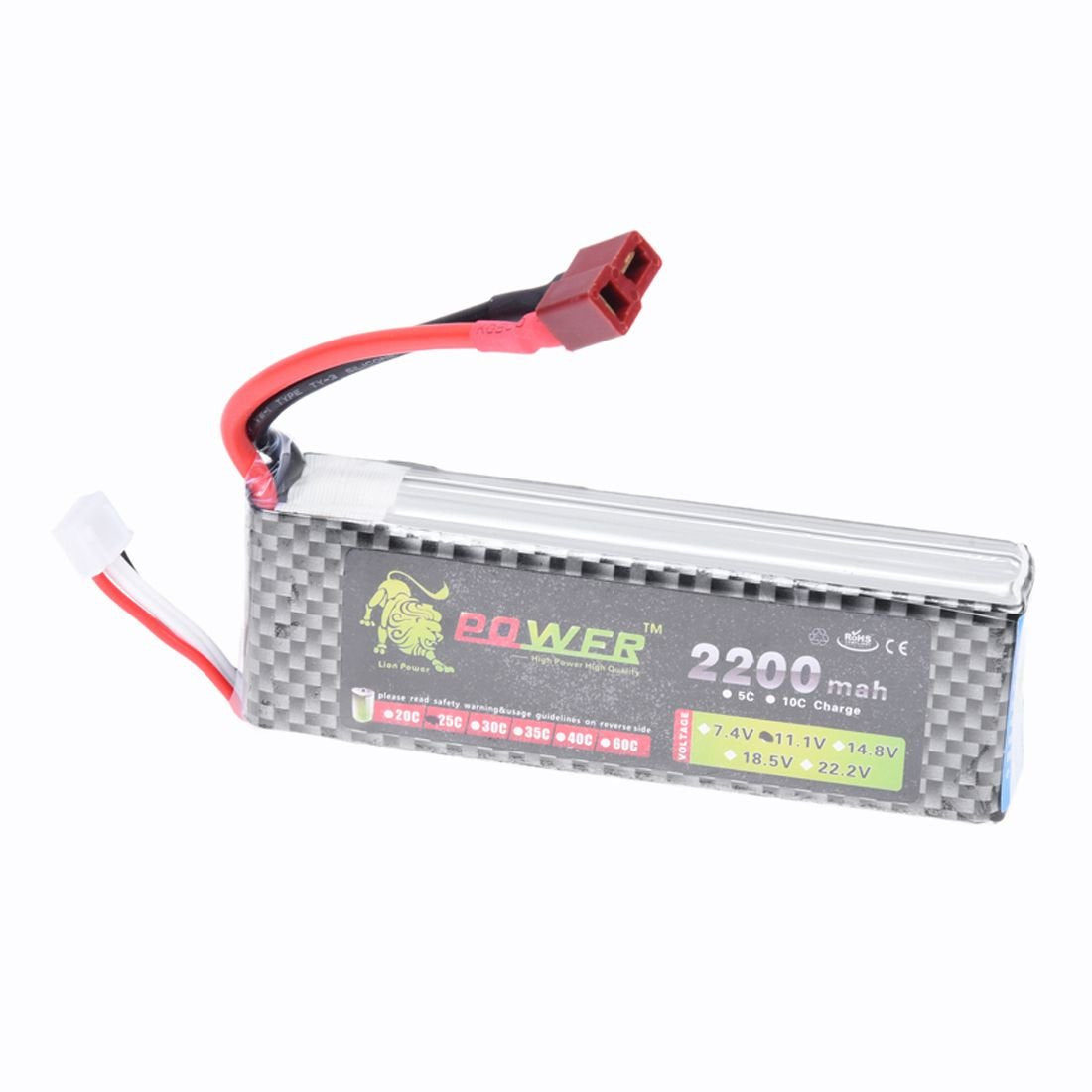 LI-ION POWER 2200MAH-25C-11.1V 3S Battery