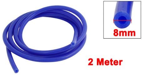 SILICON FUEL TUBE BLUE 2MTR (3MMX8MM)