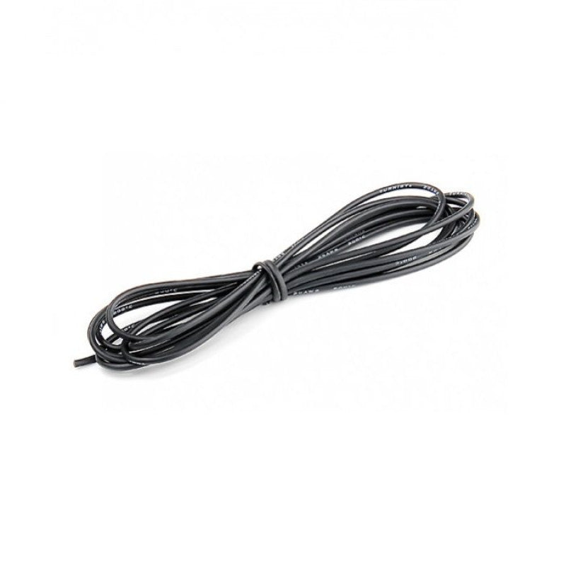 High Quality Ultra Flexible 22AWG Silicone Wire 1m (Black)