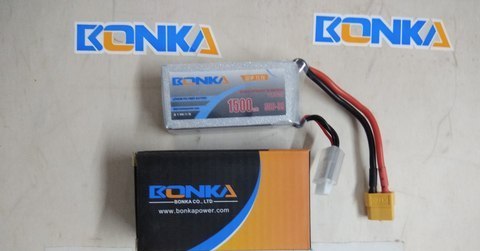 BONKA 11.1V 1500MAH 35C BATTERY