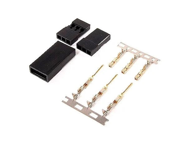 JST-SH Servo Plug Set (Futaba) Gold Plated-10pcs