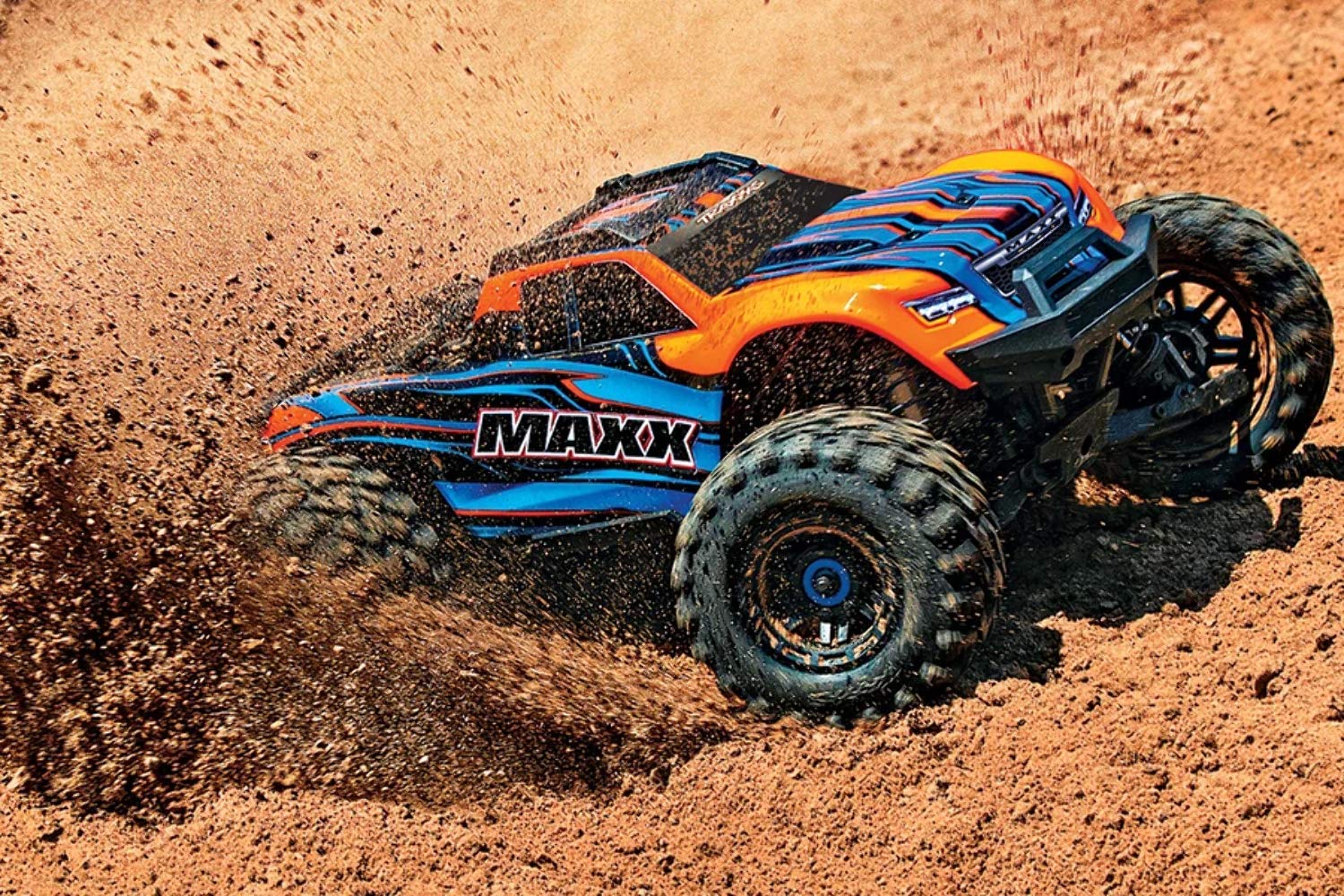 Traxxas Maxx Brushless 1/10 Scale 4Wd Monster Truck - Orange(89076-4)