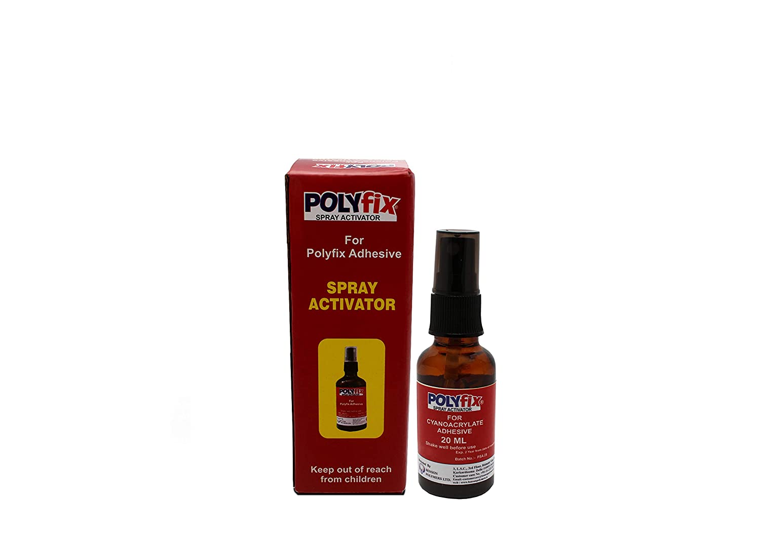 Polyfix Hv Adhesive And Activator Combo-(20G+20Ml)