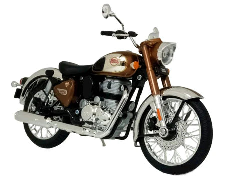 Royal Enfield Classic 350 Chrome bronze colour scale 1/12