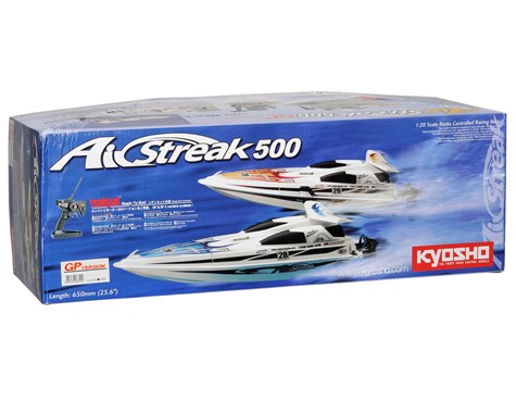KYOSHO BOAT AIRSTREAK 500 READYSET-QUALITY PRE OWNED