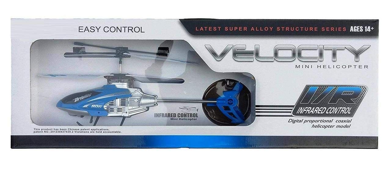 Toy Velocity Mini Helicopter Infrared Remote Control