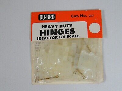 Du-Bro Hd Hinges (Ideal For 1/4) Scale No.257
