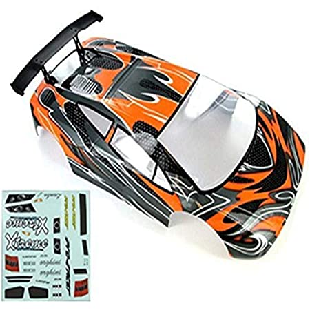 Redcat Lightning Epx Drift Car Body Cover Orange & Black