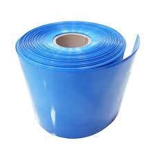 Plastic Heat Shrink wrap tubing for Lithium battery pack 3.5cm (1 Meter blue color)