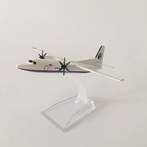 Airplane Diecast Malaysia Airlines Fokker FK-50 16Cm