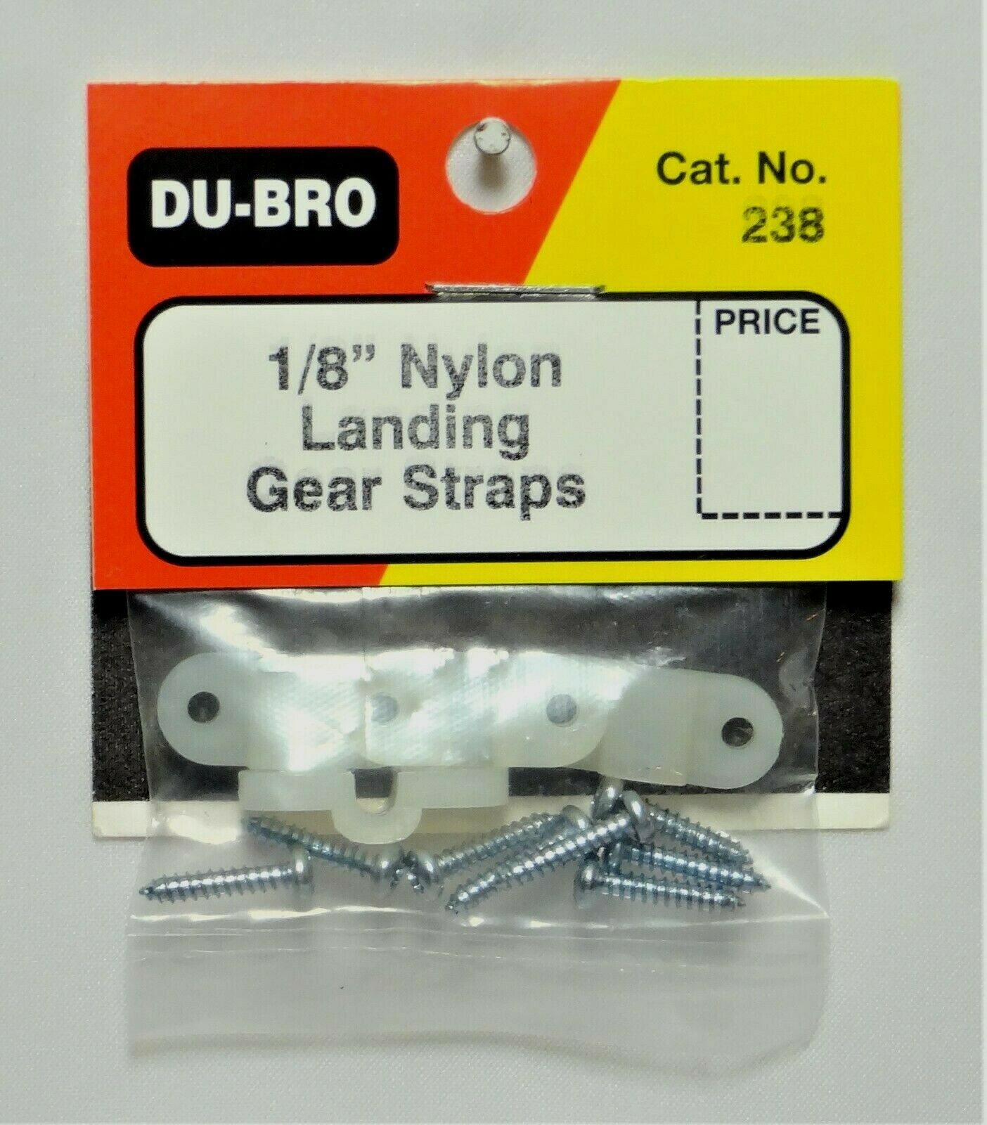 Du-Bro 1/8" Nylon Landing Gear Straps No.238