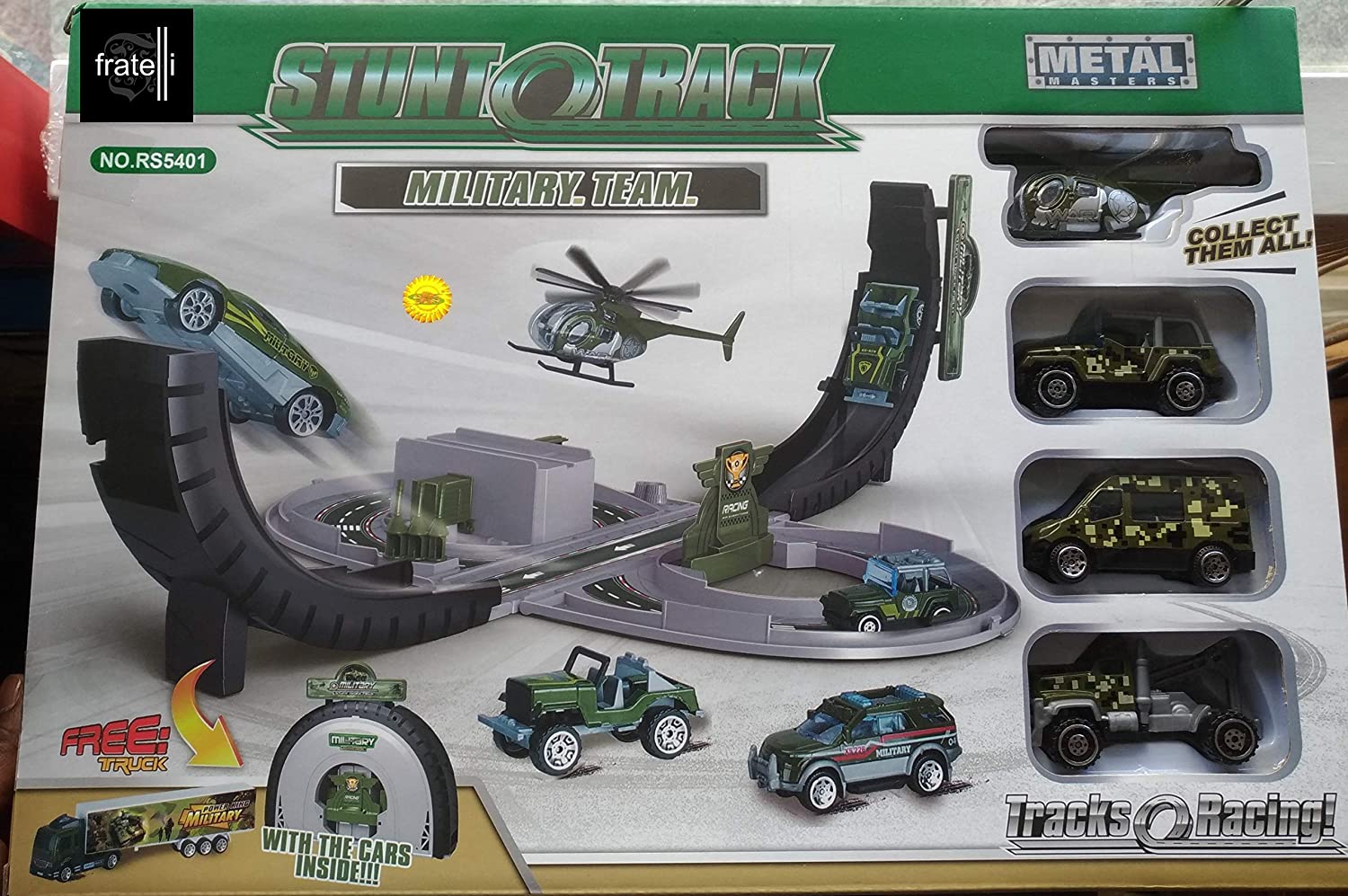 Diecast Car Military Team No.Rs5401