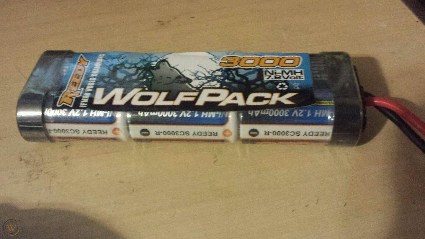 Wolfpack 7.2V 3000Mah Nimh Battery