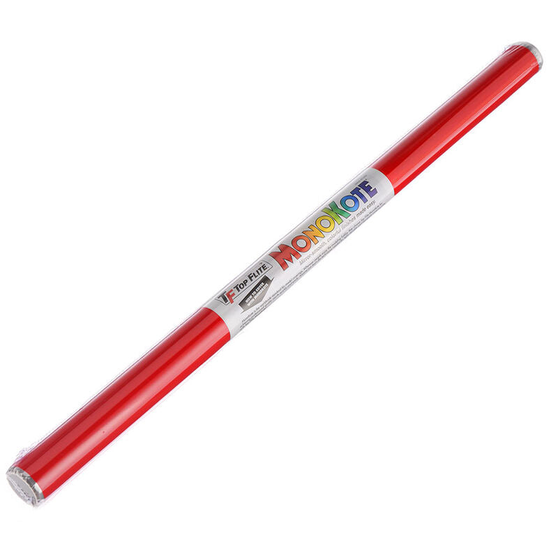 Monokote Missile Red Topq0201 2Mtr Roll