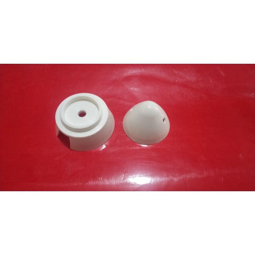 Nylon Spinner White 53MM