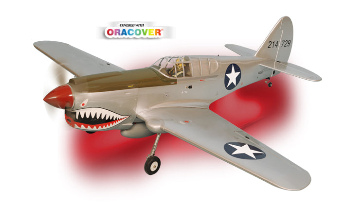 Phoenix Model P-40 Kitty Hawk .91/15CC GP/Gas/EP ARF 64" - 1:7