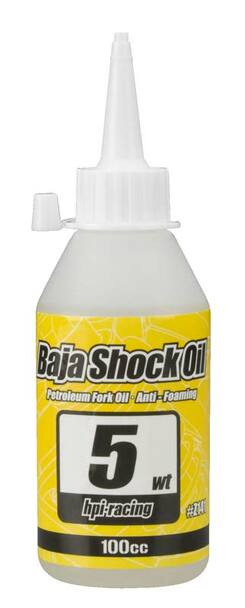 Hpi Racing Baja Shock Oil 5Wt-100Cc #Z141