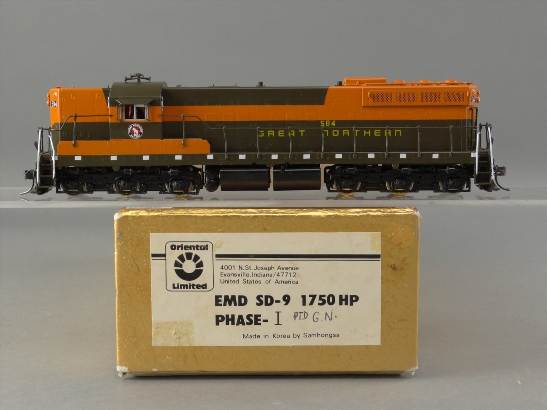 GREAT NORTHERN HO SCALE ENGINE 584