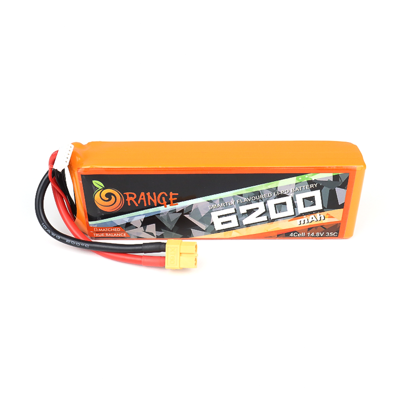 Orange 6200mAh 4S 35C/70C (14.8V) Lithium Polymer Battery Pack