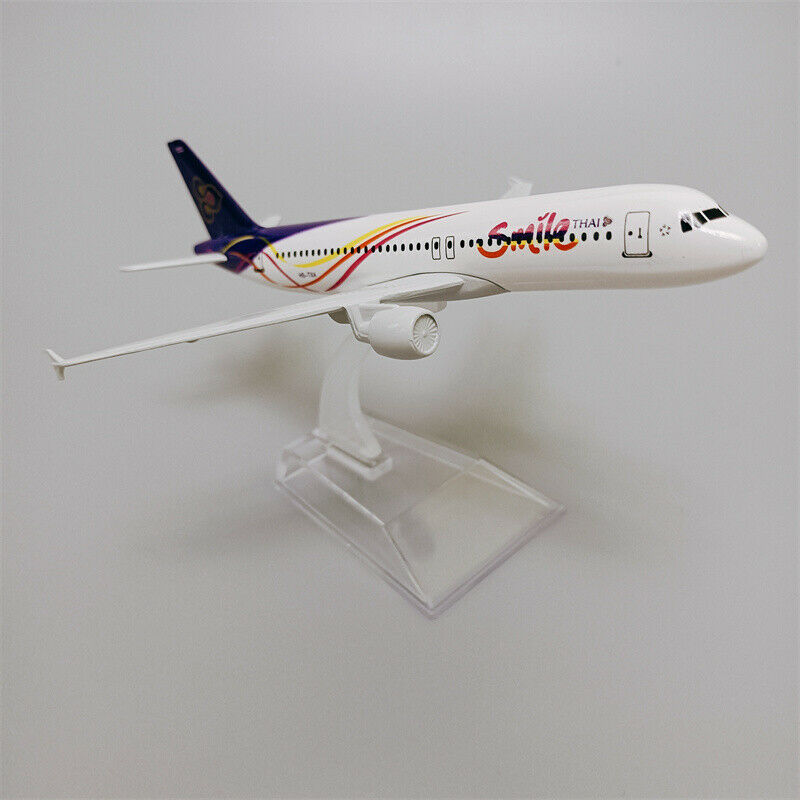 Airplane Diecast Thai Airlines A320 16Cm