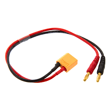 Xt90 To Banana Plug Charge Lead Adapter