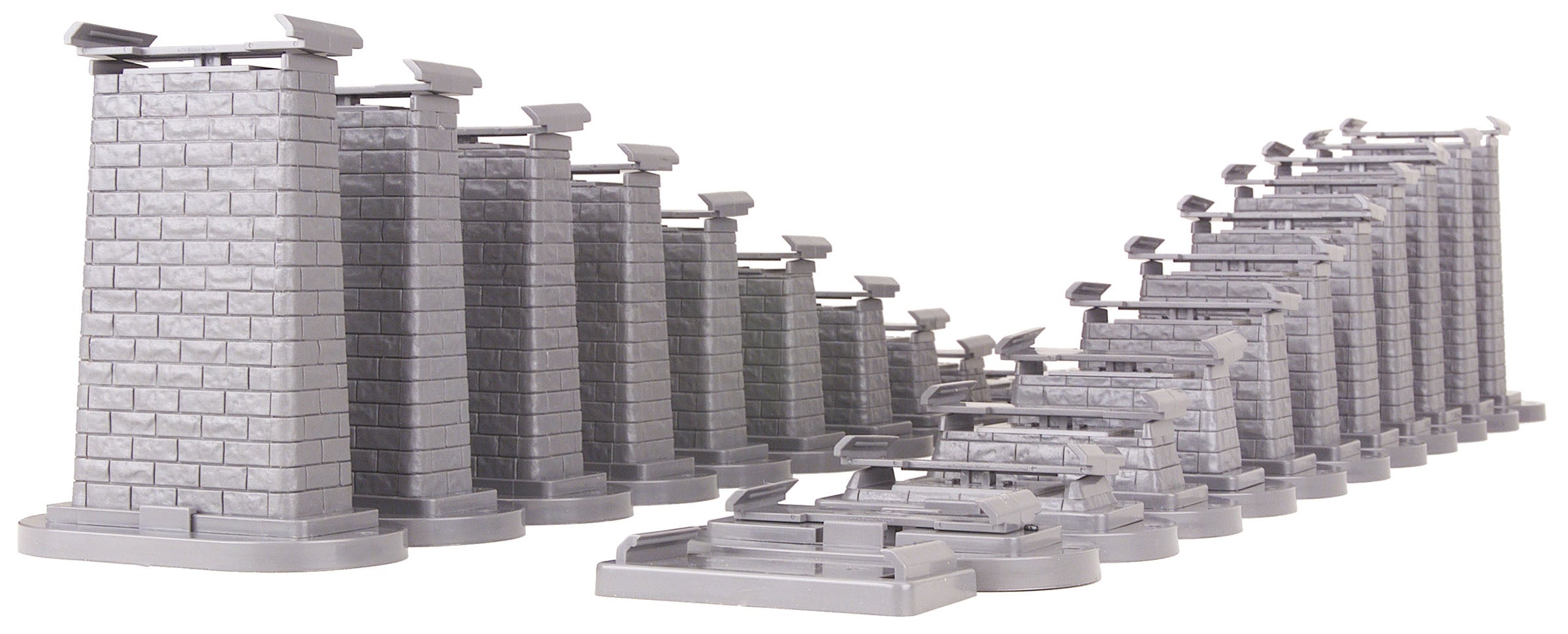 Realtrax 24 Piece Graduated Trestle Set 40-1113