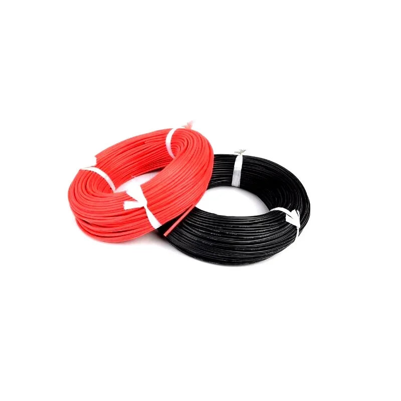 High Quality Ultra Flexible 16AWG Silicone Wire 1m (Black) + 1m (Red)