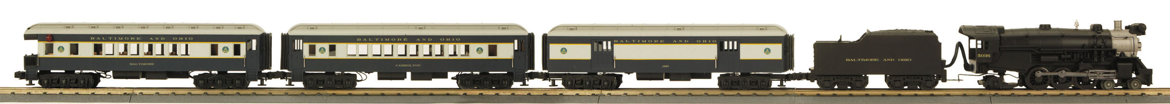 Railking 4-6-2 Bantam Pacific Steam Passenger Set W/PS 2.0