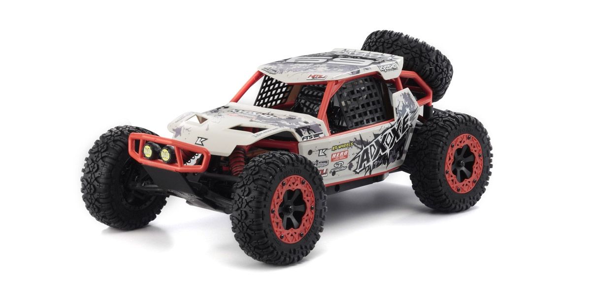 Kyosho AXXE 1/10 Scale Electric 2WD Buggy Kit White