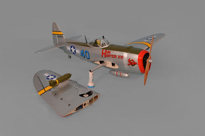 Phoenix Model P-47 Thunderbolt 30-35cc Gas/EP ARF 79" - 1:6 1/4