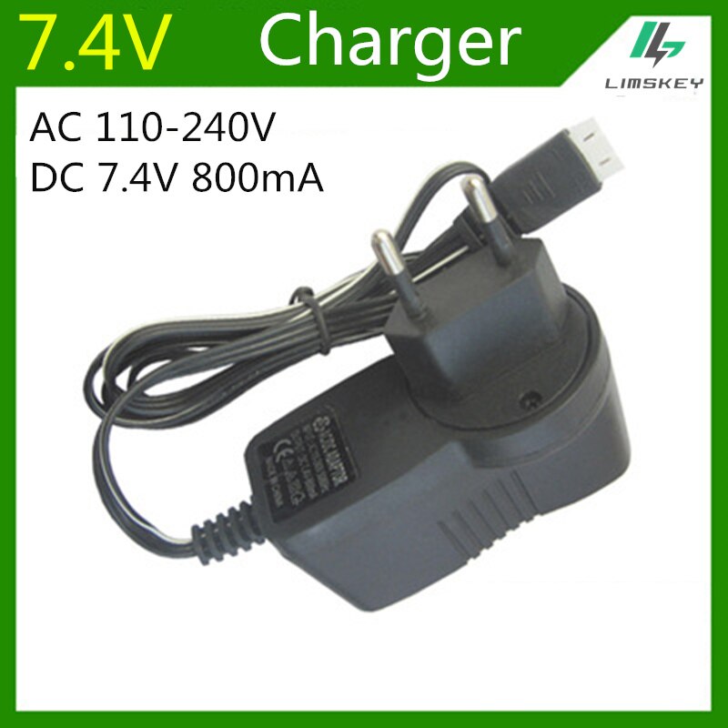 7.4V 800Mah Charger For 2S Lipo Battery Pack Charger
