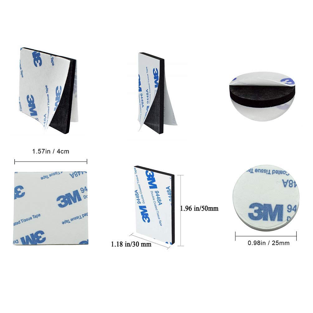 3M Double Sided Foam Tape (Pack Of 3)