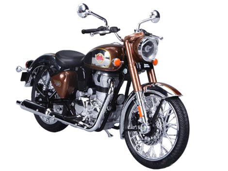 Royal Enfield Classic 350 Chrome bronze colour scale 1/12