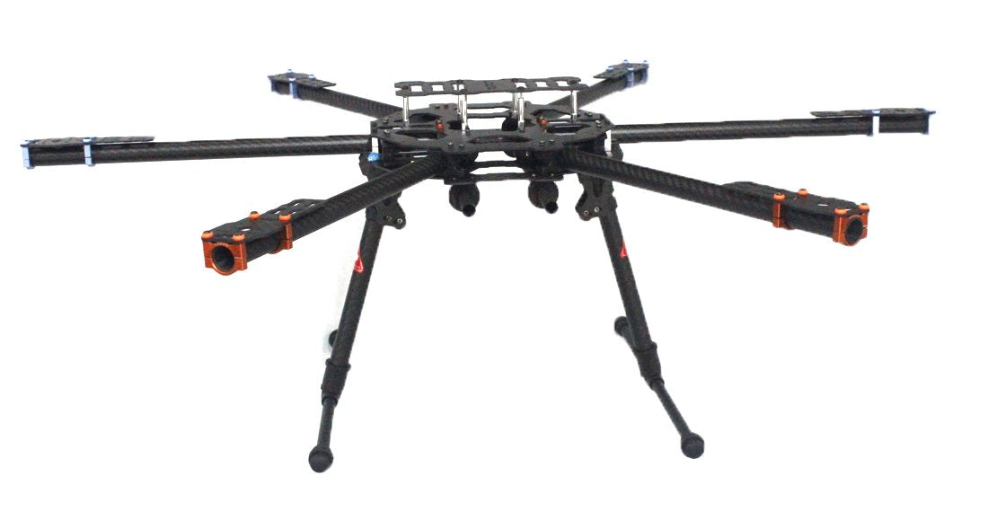 Carbon Fiber Hex Frame 680mm