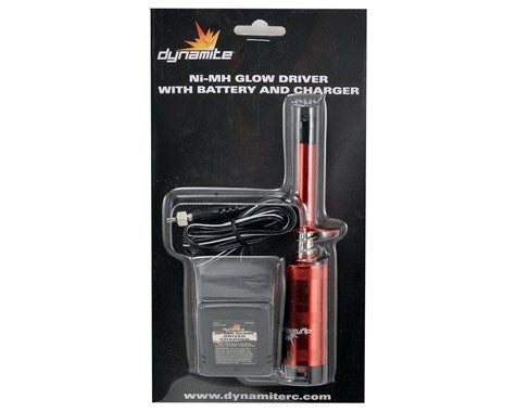 DYNAMITE NIMH GLOW STARTER DYN1922 WITH CHARGER(CONVERTER REQUIRED)