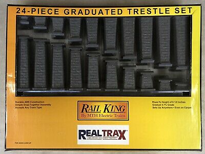 Realtrax 24 Piece Graduated Trestle Set 40-1113