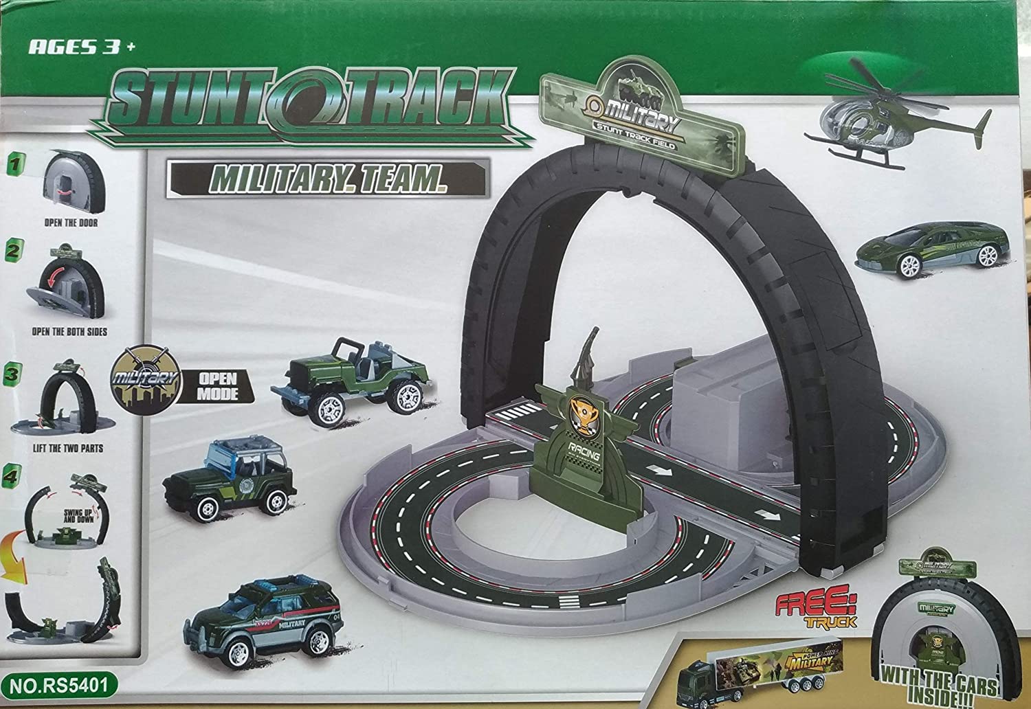 Diecast Car Military Team No.Rs5401