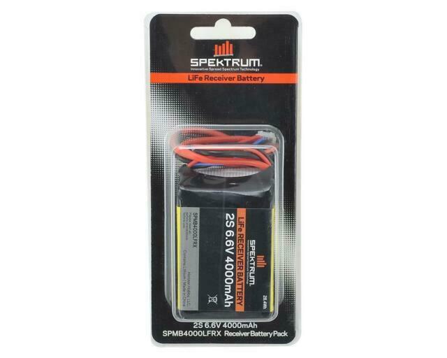 Spektrum 4000Mah 6.6V Li-Fe Receiver Battery
