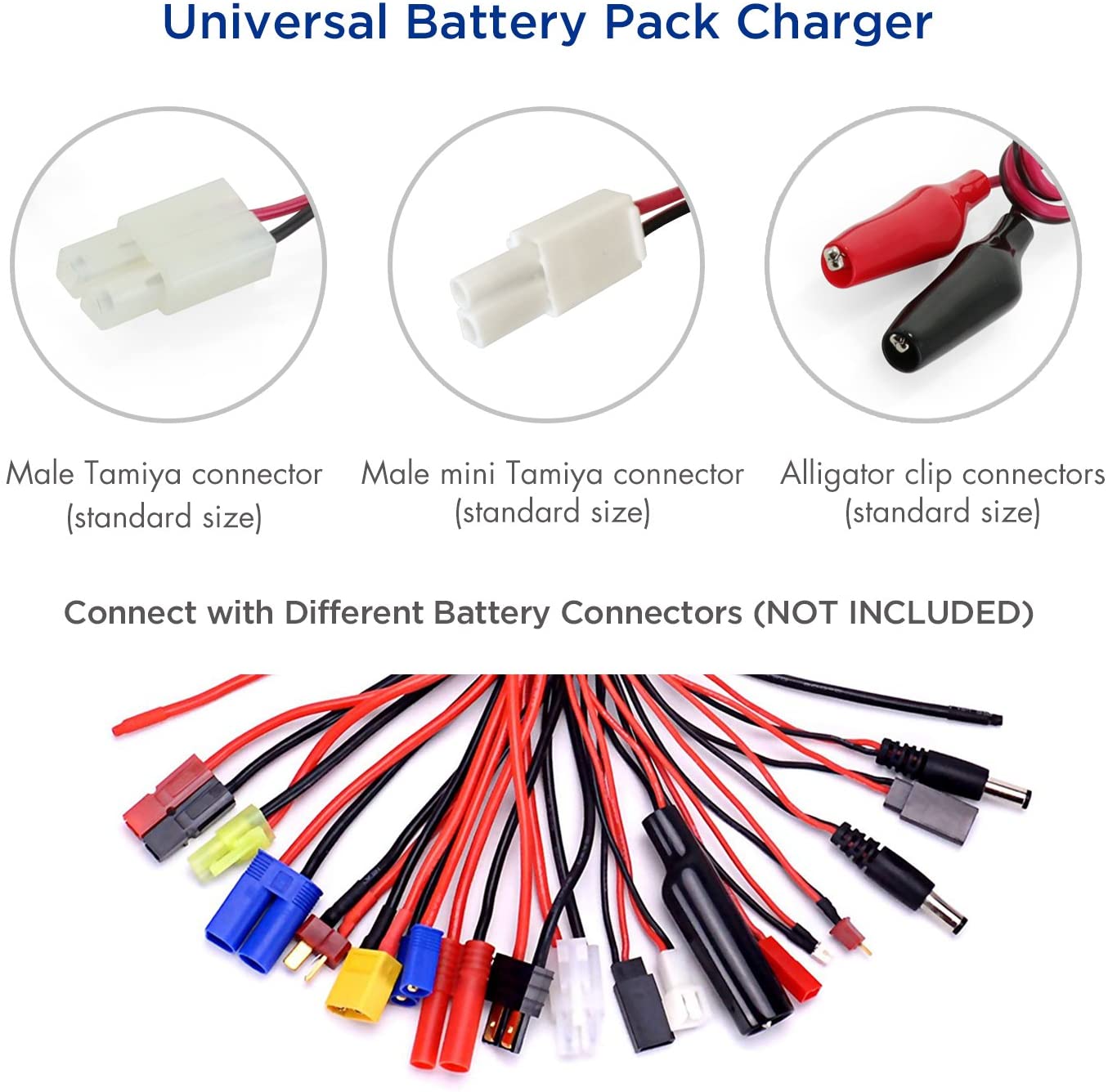Tenergy Universal Smart Charger For Nimh/Nicd Battery Packs (6V - 12V)