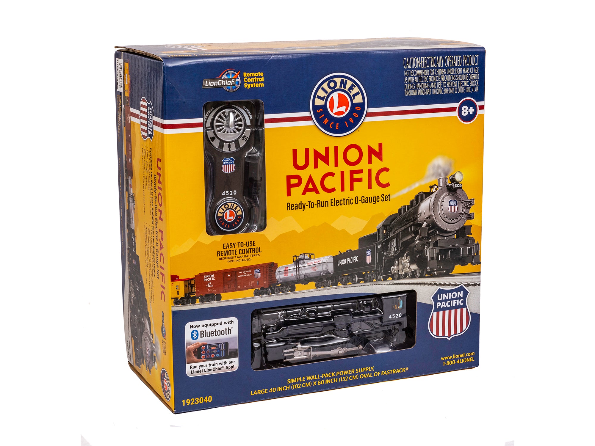 Union Pacific Train Flyer Lion Chief Set W/Bluetooth O Guage Rtr 1923040