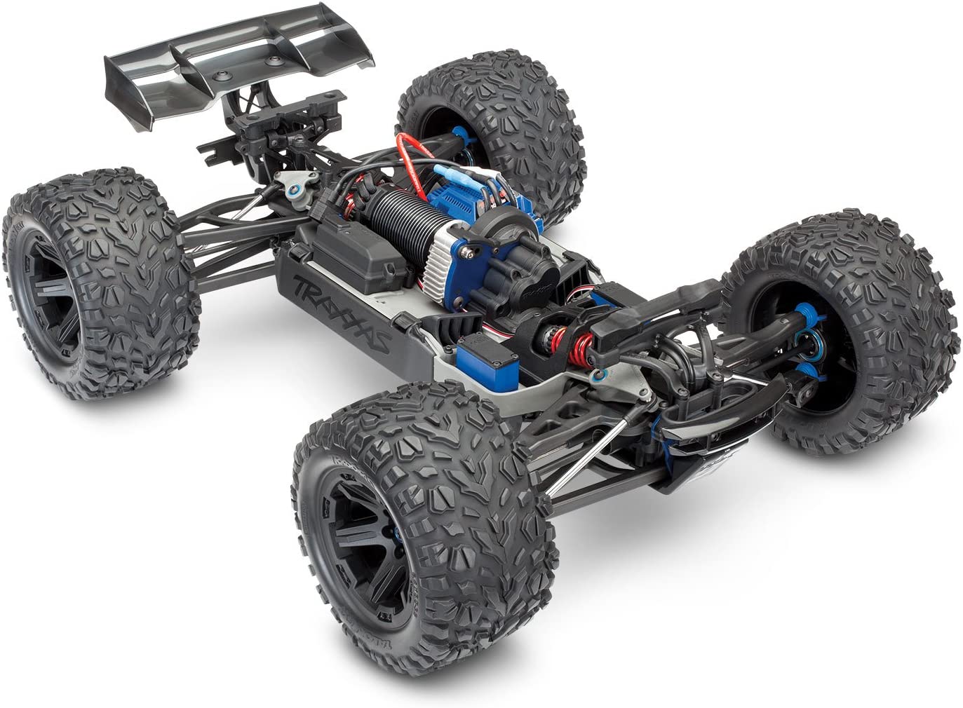 Traxxas E-Revo Vxl 2.0 4Wd Moster Truck Orange Tsm Tqi  2.4Ghz #86086-4