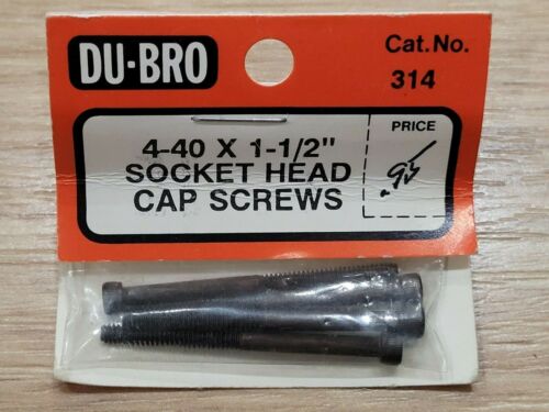 Du-Bro 4-40X1-1/2" Socket Head Cap Screw No.314