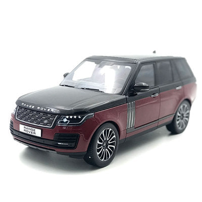 Static 1:18Scale Lcd Range Rover Red+Black Color