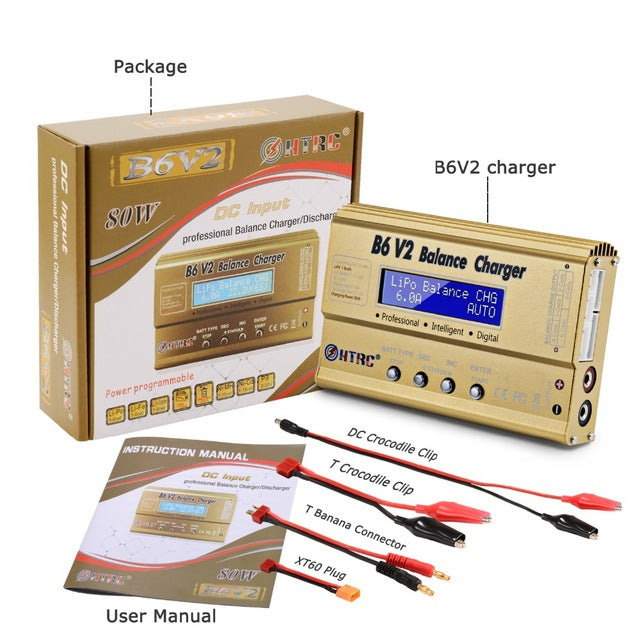 HTRC Imax B6 V2 Balance Charger/Discharger 80W