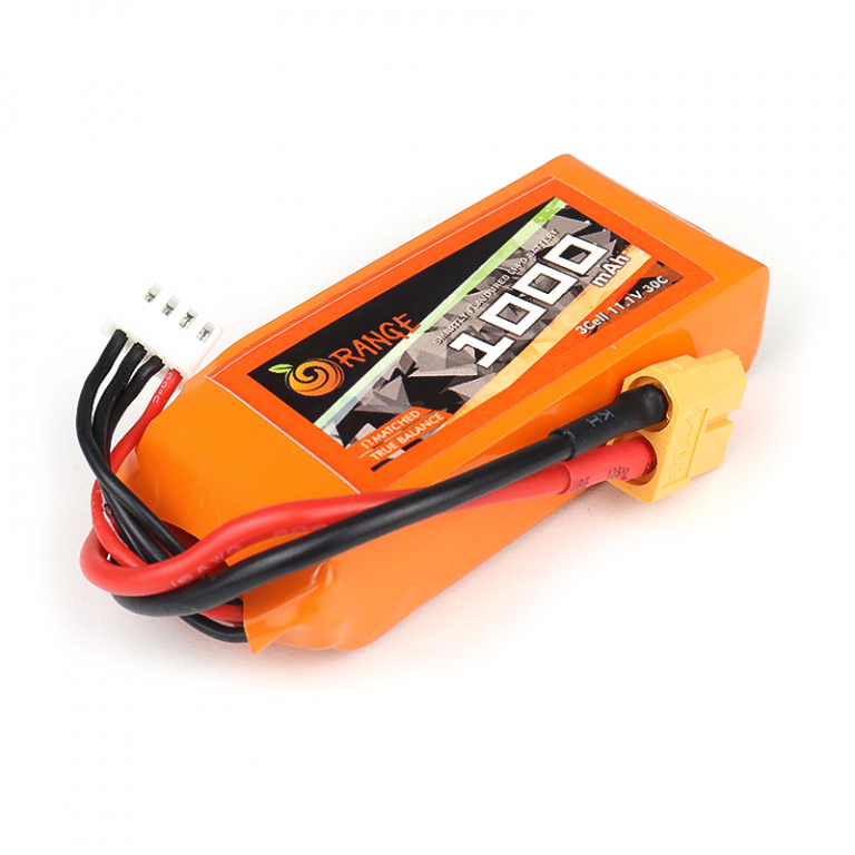 LIPO 11.1V 1000MAH 3S 30C ORANGE BATTERY