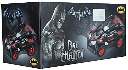 Batman Car With Remote Control 801bm - Black and Red