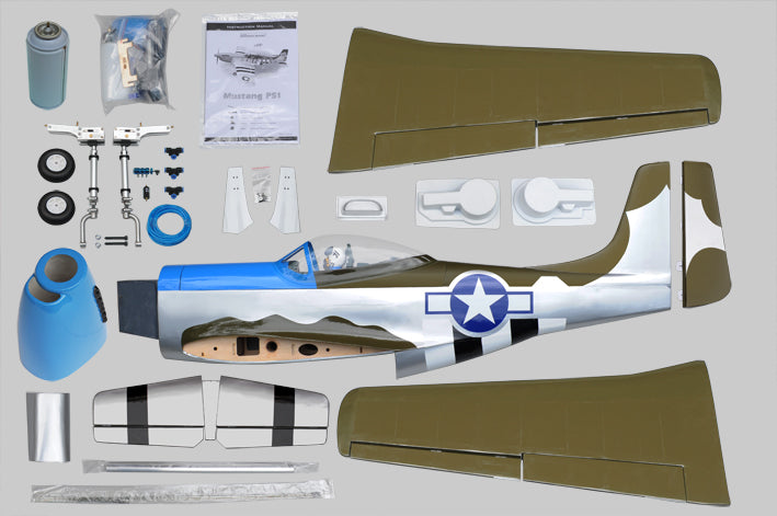 Phoenix P51 Mustang .61-.91 ARF Kit