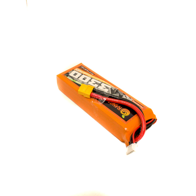 Orange 3300mAh 4S 25C/50C (14.8V) Lithium Polymer Battery Pack