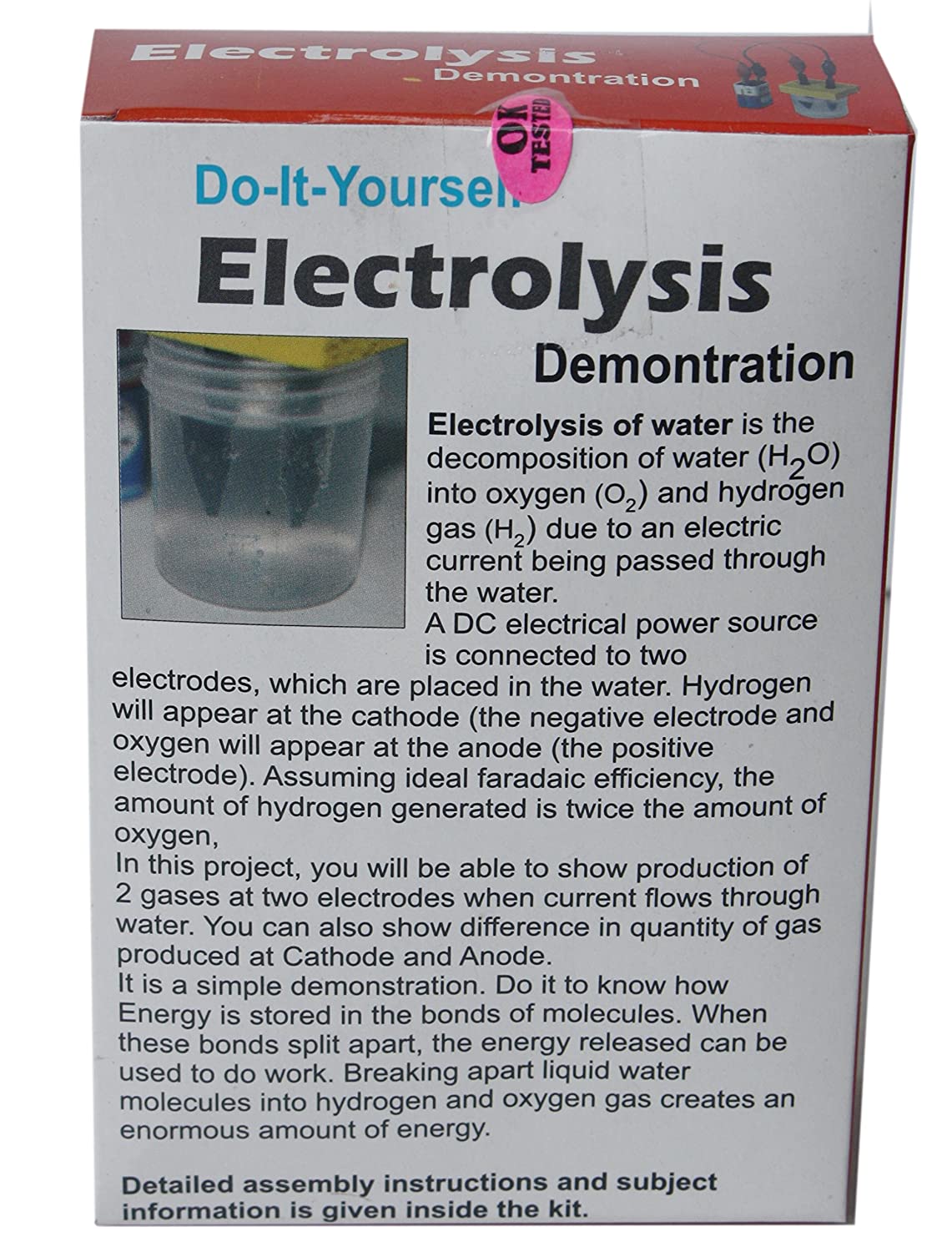 Electrolysis Demonstration Kit