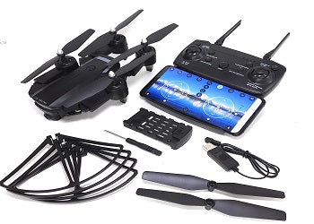 Hasten 720 Black WiFi Hd 720P FPV Dual Camera